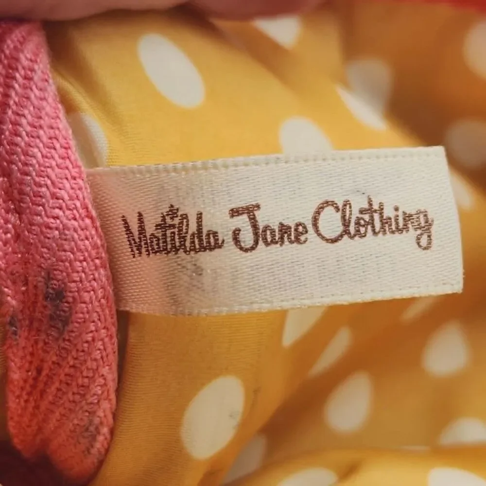 Matilda Jane Pencil Case Floral Polka Dots Checkered School Planner Supplies